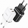 HOCO N4 BLACK DUAL PORTS USB CHARGER